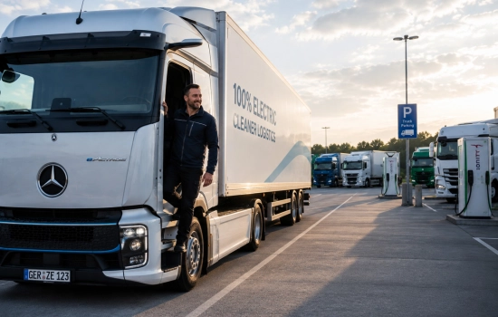 Duitse transporteurs zijn dol op elektrische vrachtwagens: wat kan Nederland hiervan leren?